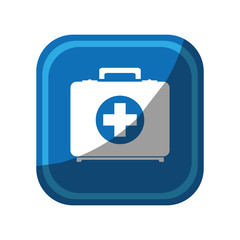 medical kit isolated icon vector illustration design