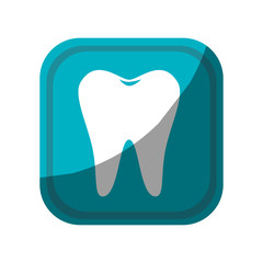teeth dental care isolated icon vector illustration design