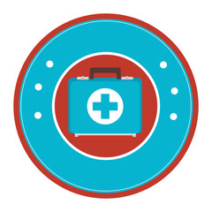 medical kit isolated icon vector illustration design