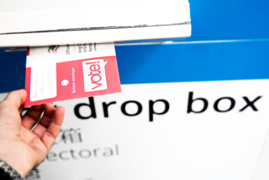 Dropping Vote in drop box