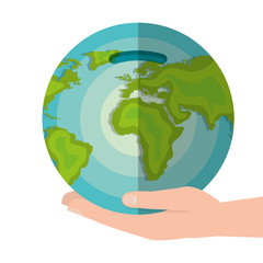 global economy world savings vector illustration design