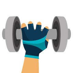 weight lifting fitness lifestyle vector illustration design