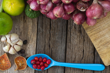 Thai food ingredients