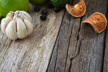 Thai food ingredients