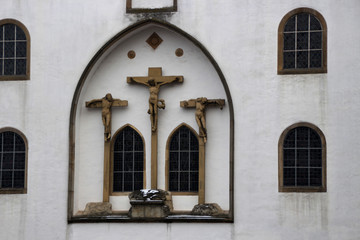 Fototapeta na wymiar Die kleine Kirche in Osnabrück