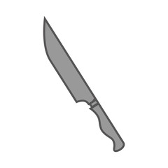 knife kitchen tool isolated icon vector illustration design