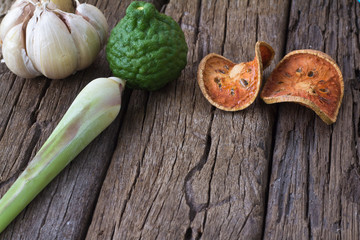 Thai food ingredients