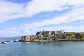 Fototapeta na wymiar Castillo de San Felipe del Morro