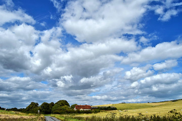 The english Countryside At Jevington, Sussex