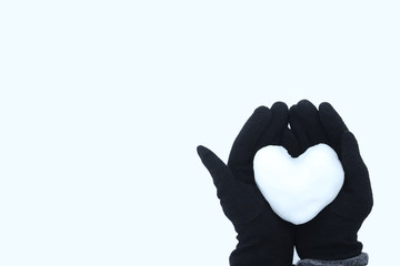 heart in hands.love symbol 
