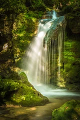 Deurstickers Haj-watervallen in Slowakije V © Panoramyslovenska.sk