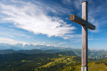 cross on mountain
