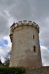 Fototapeta na wymiar Château de Cicogne 