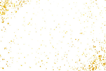 Confetti isolated on white background. Vector abstract colorful backdrop.