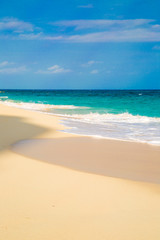 Fototapeta na wymiar Carribbean sea shore