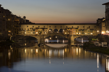 Obraz premium Ponte Vecchio Florenz