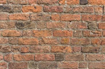  wall / Detail of a wall made of clinker