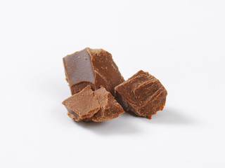 pieces of milk chocolate