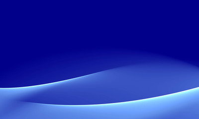 blue abstract waves