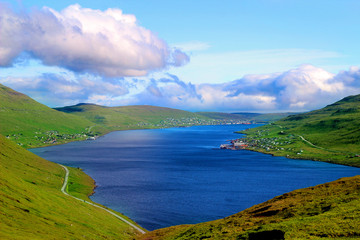 The nature of the Faroe Islands in the north Atlantic 