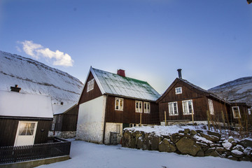 The nature of the Faroe Islands in the north Atlantic 