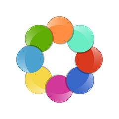 color circle Vector