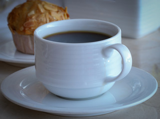 Coffee and muffin