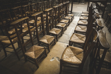 Church chairs