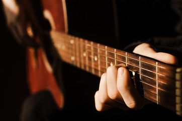 Fototapeta premium Guitarist