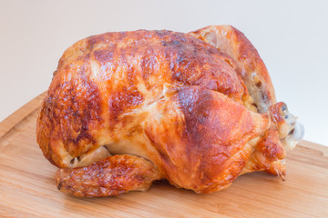 Delicious baked chicken.