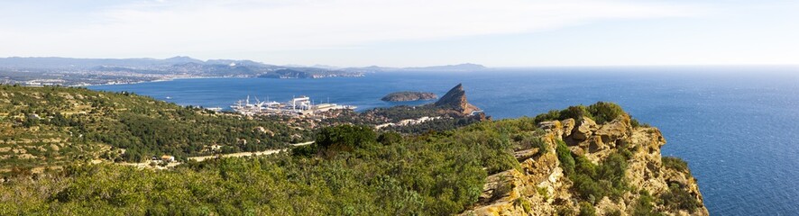 Fototapeta premium Panorama de la Ciotat