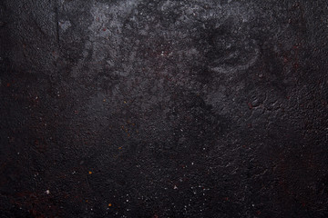 Dark grey black slate background or texture.
