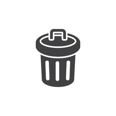 Trash bin icon