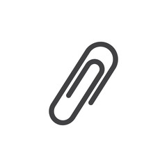 Obraz premium paper clip icon