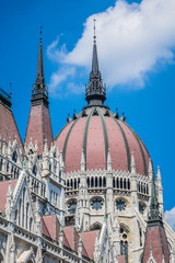 Obraz premium Hungarian Parliament Building (or House of Nation). Budapest.