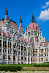 Obraz premium Hungarian Parliament Building (or House of Nation). Budapest.