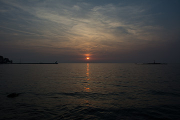 Naklejka premium Sonnenuntergang