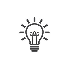 Light Bulb line icon