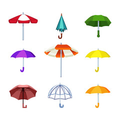 Fototapeta na wymiar Umbrella vector illustration.
