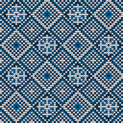 Knitting pattern with helm for Ugly Sweater