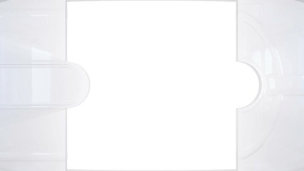 Exit the room. The bright light of the door.