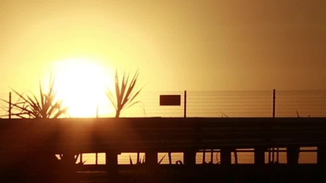 The bridget sunset time lapse