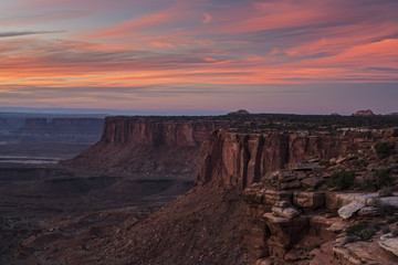 Canyonlands Sunset from Island in the Sky