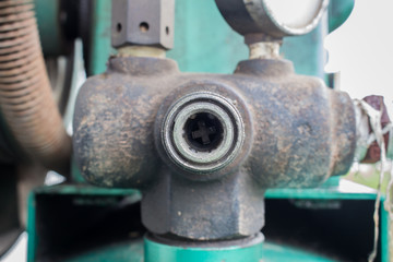 The quick Fitting / coupler with air compressor