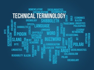 Technical terminology