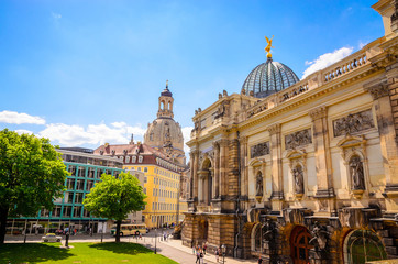 Obraz premium Dresden Academy of Fine Arts (HfBK Dresden), Dresden, Saxony, Germany