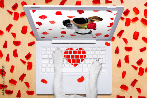 Online dating and valentines day