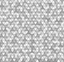Fototapeta premium Triangle background. Vector seamless pattern