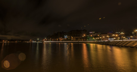 Lake in Da Lat city in Vietnam