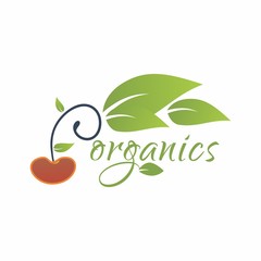 organic logo icon 